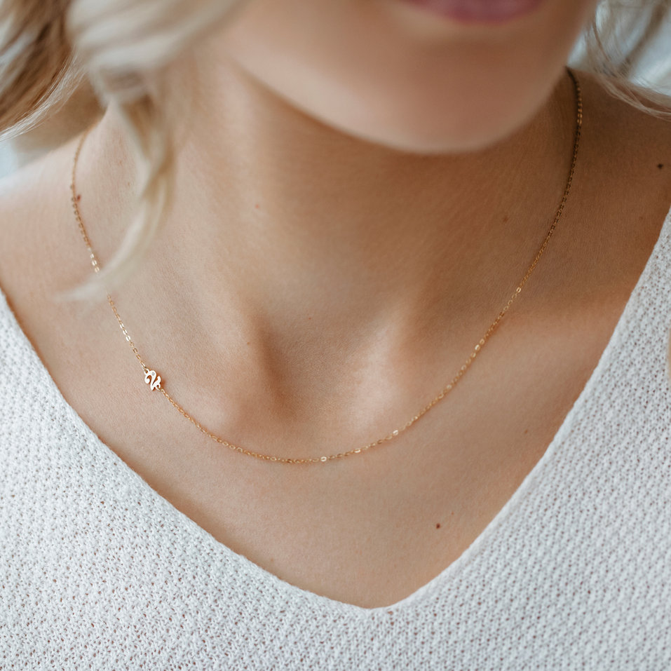 Náhrdelník s diamantem Lucky Nine