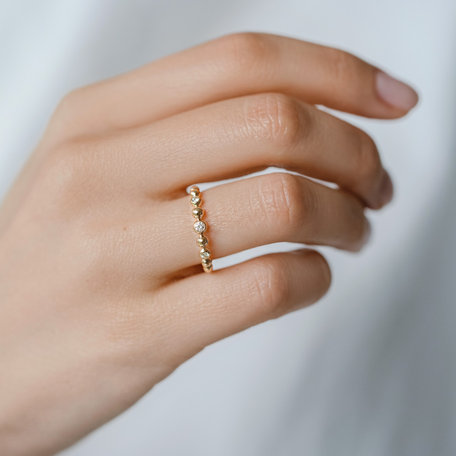 Prsten s diamanty Shiny Dots