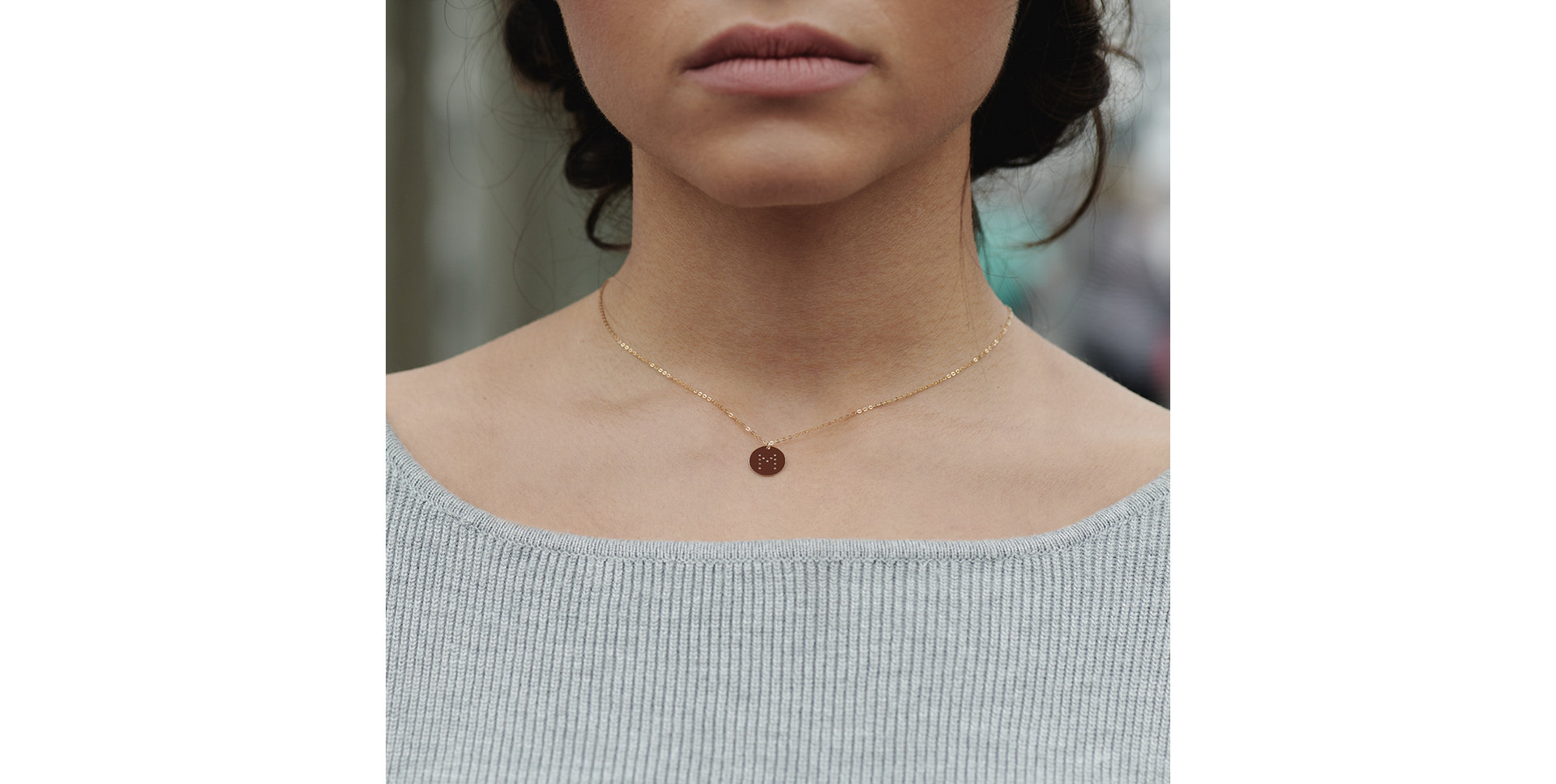 Náhrdelník s diamanty Diamond Coins H