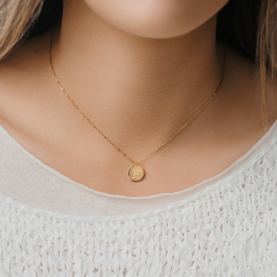 Náhrdelník s diamanty Diamond Coins K