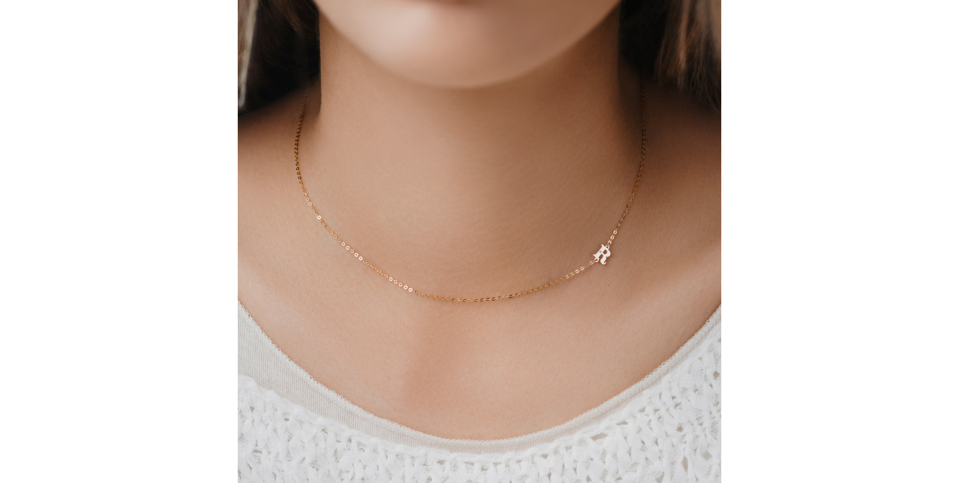 Náhrdelník s diamantem Big Line W