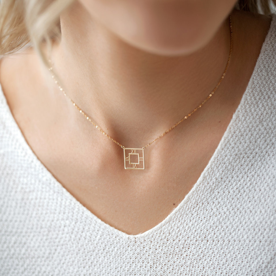 Náhrdelník s diamantem Special Time