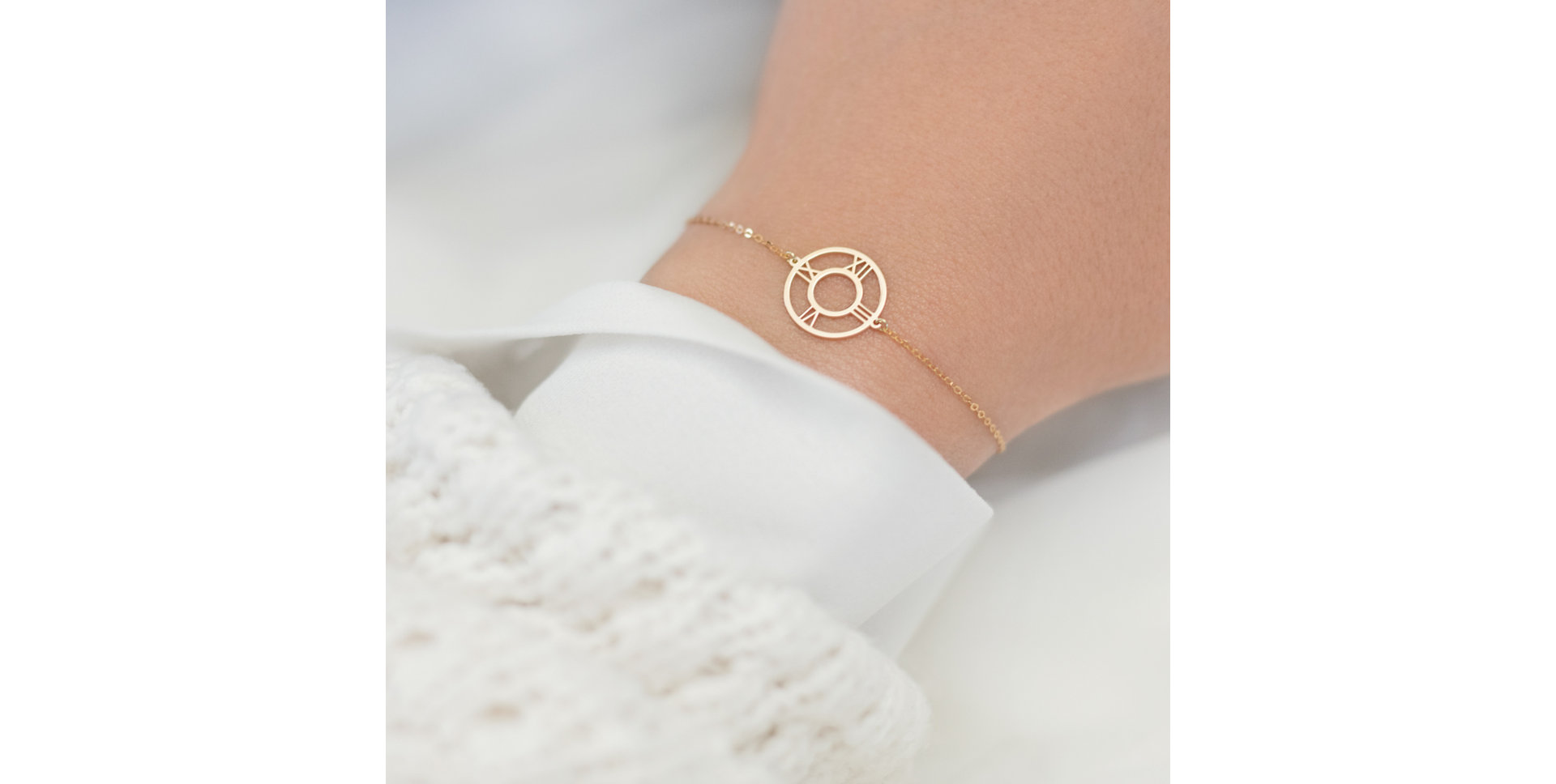 Náramek s diamantem Love Hour