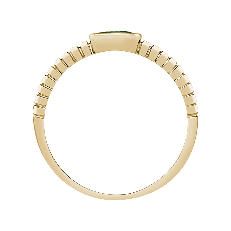 Prsten s ametystem green Bonbon