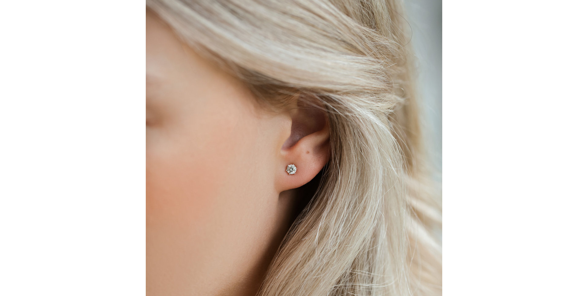 Náušnice s diamantem Essential Sparks