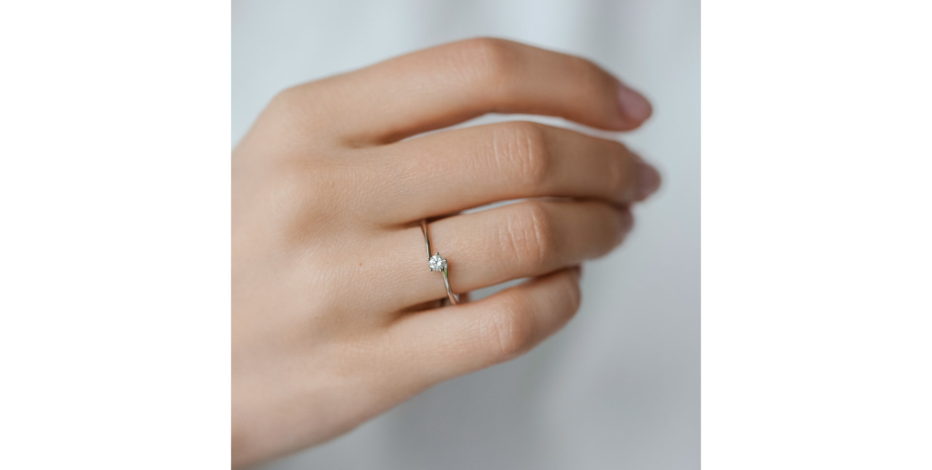 Prsten s diamantem Vivid Love