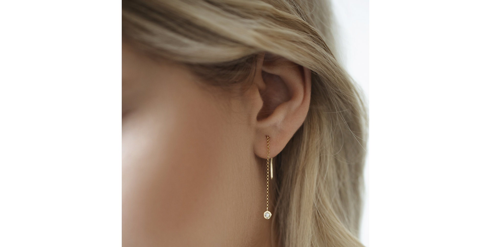 Náušnice s diamantem Amazing Heaven