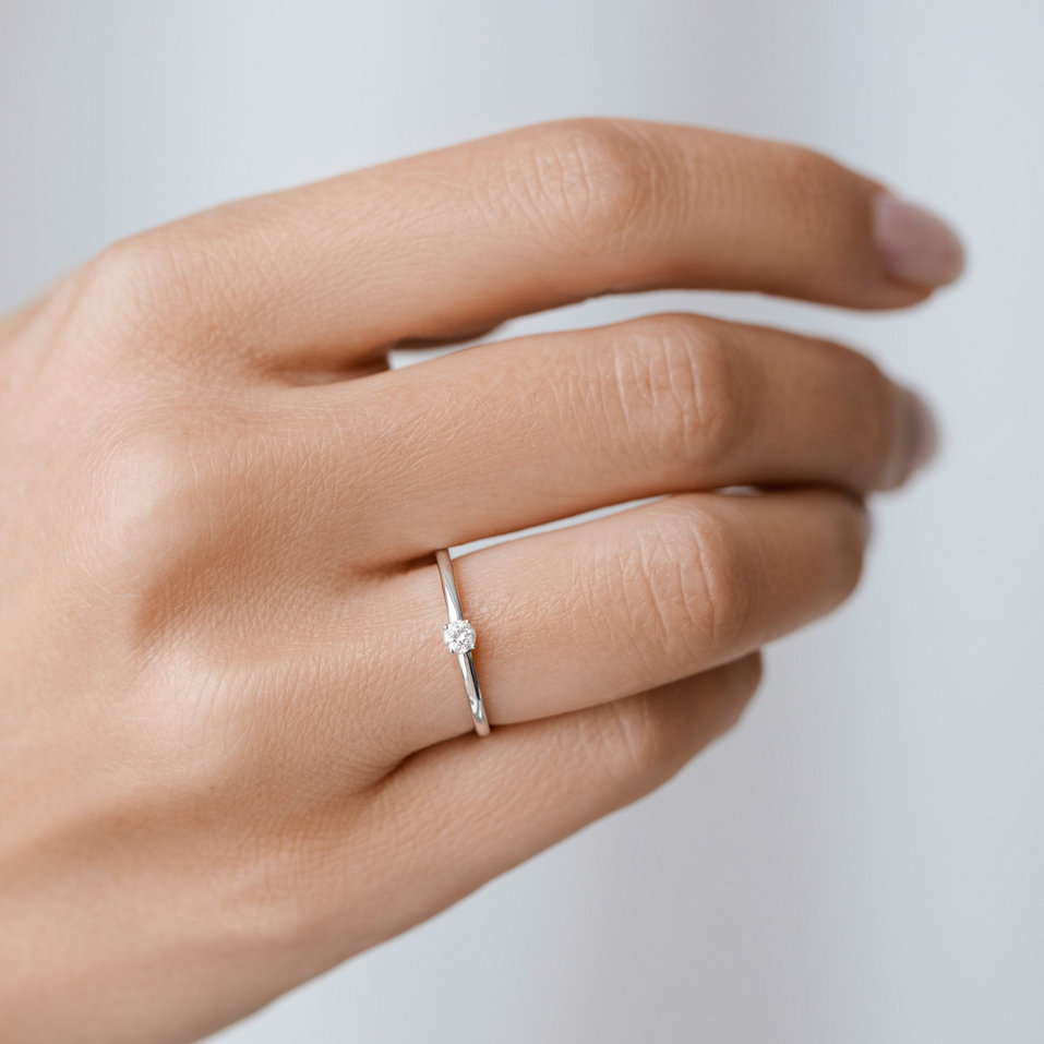 Prsten s diamantem Space Dream