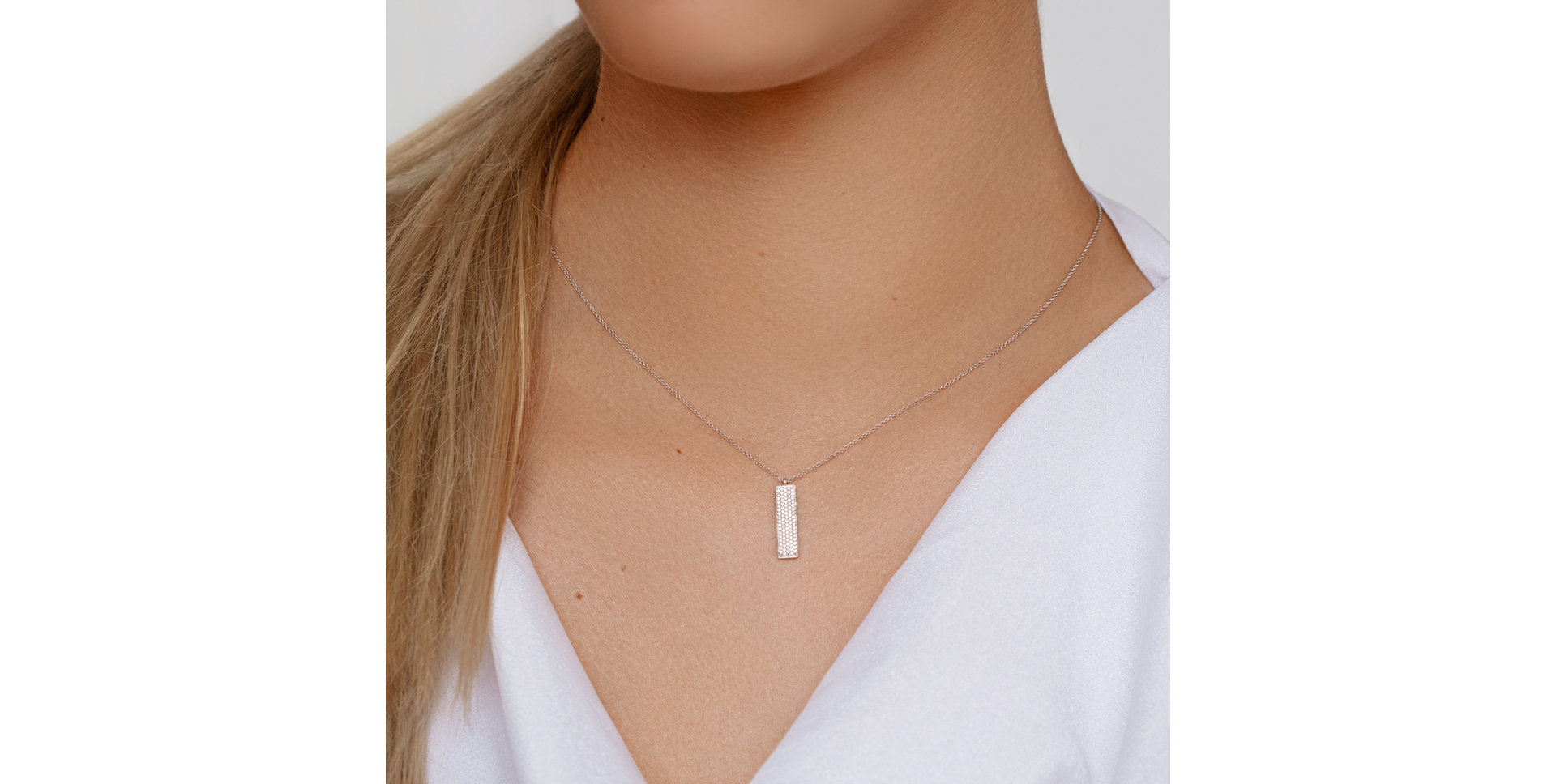 Náhrdelník s diamanty Shimmer