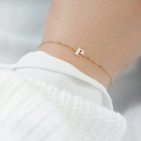 Náramek s diamantem Classic Big M