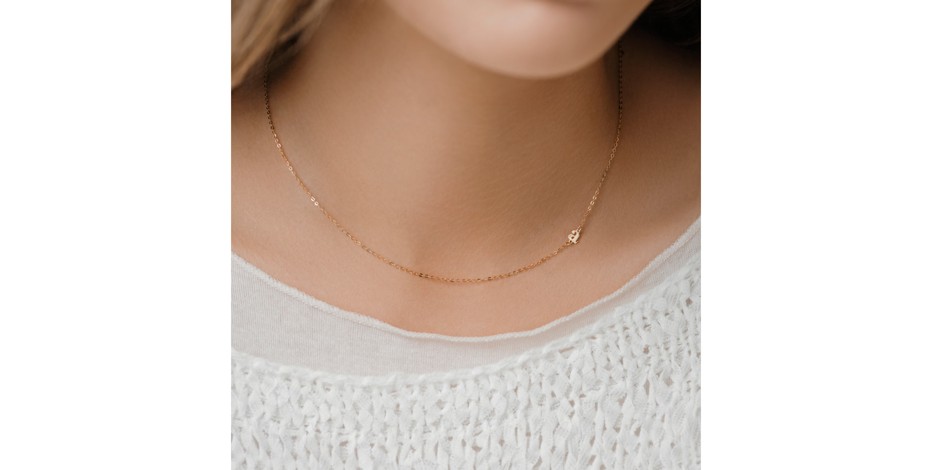 Náhrdelník s diamantem Big Classic D