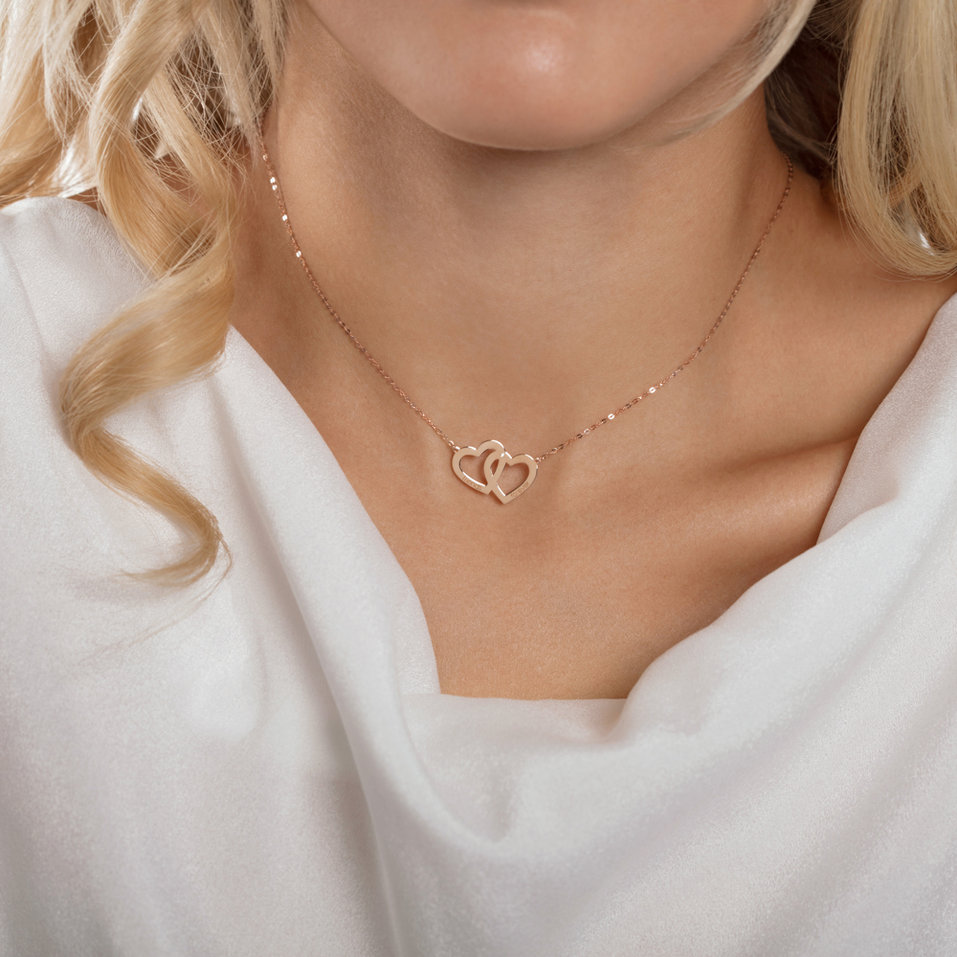 Náhrdelník s diamantem Friends Forever