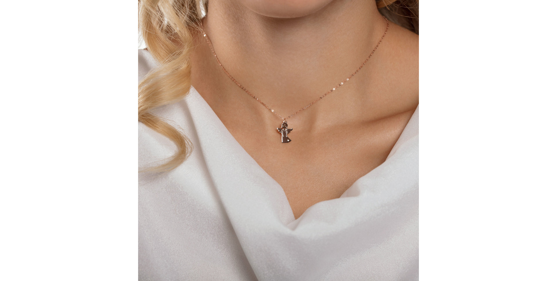 Náhrdelník s diamantem Little Angel