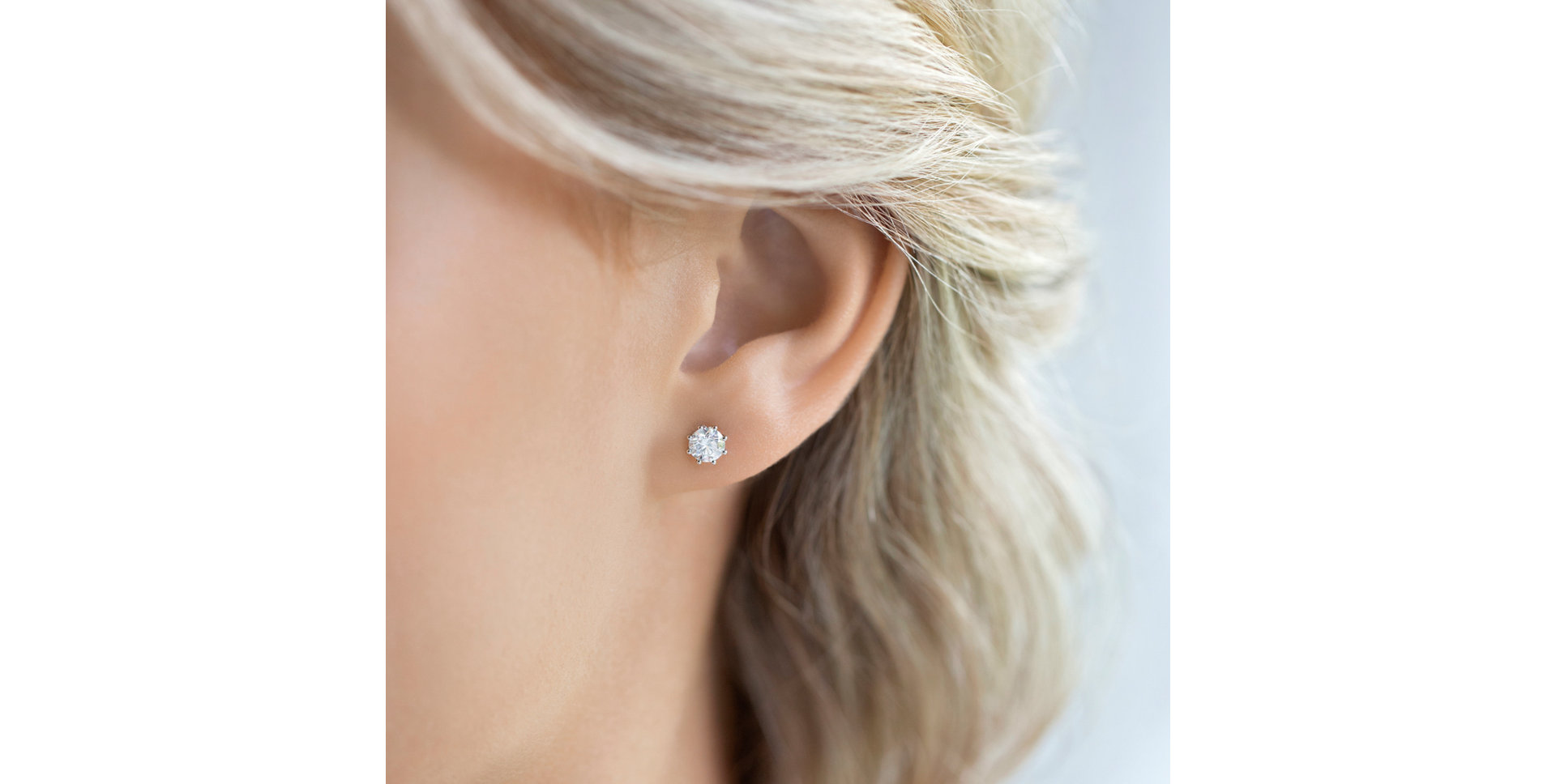 Náušnice s diamantem Essential Sparks