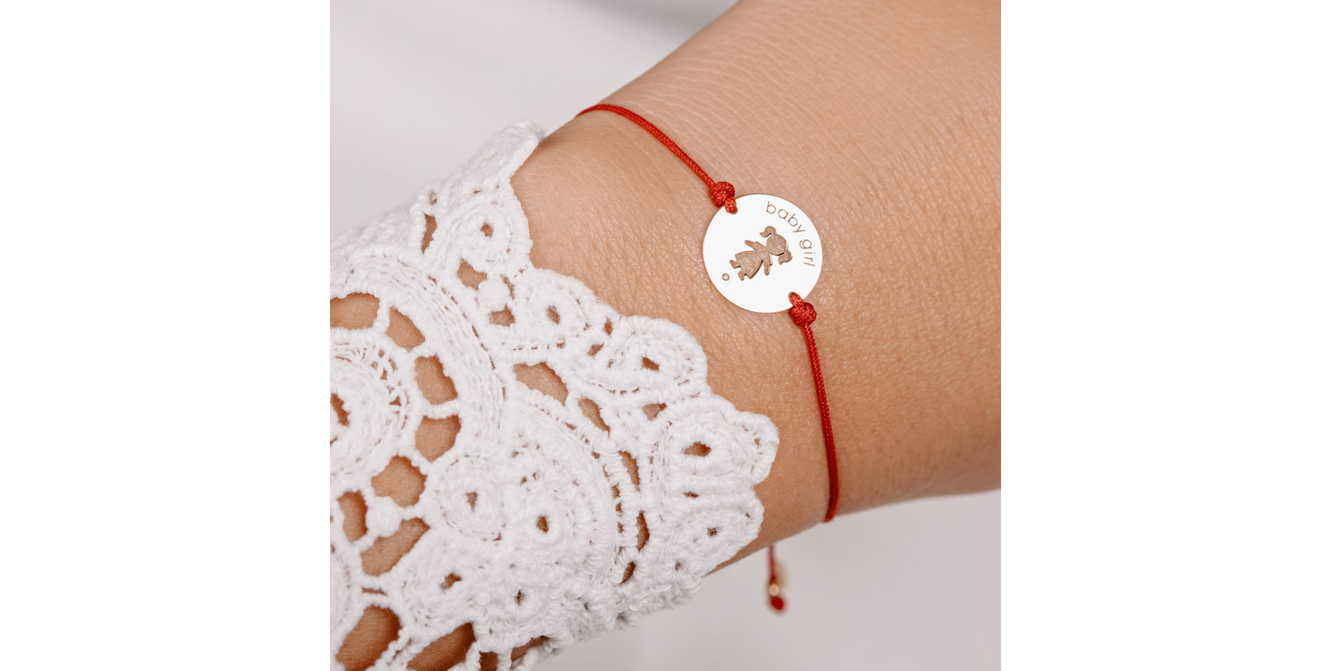 Náramek s diamantem Baby Girl