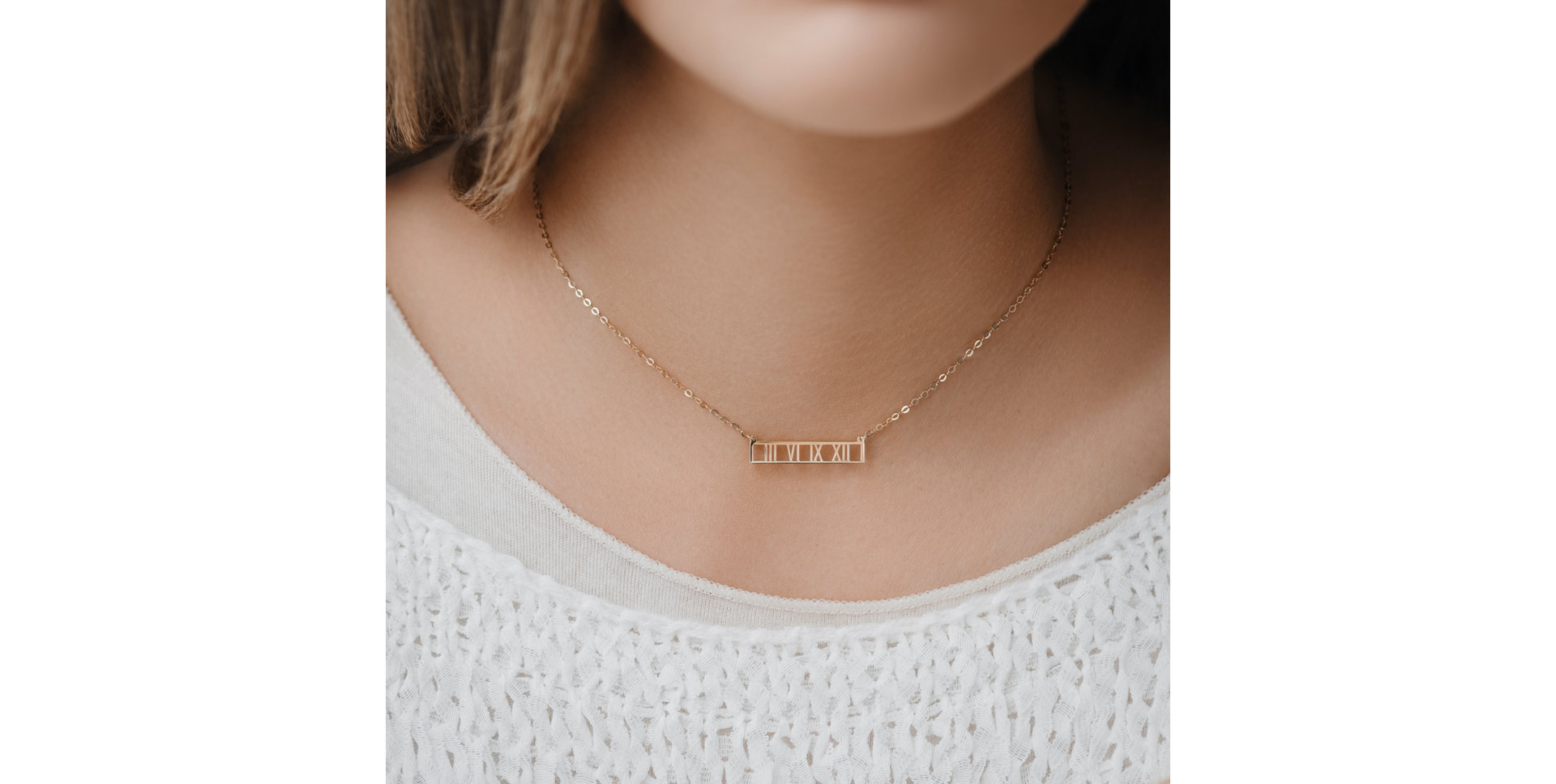 Náhrdelník s diamantem Precious Hour