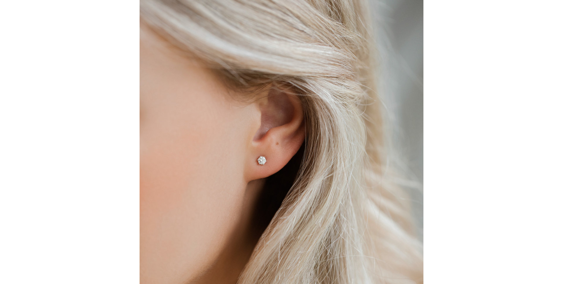 Náušnice s diamantem Essential Sparks