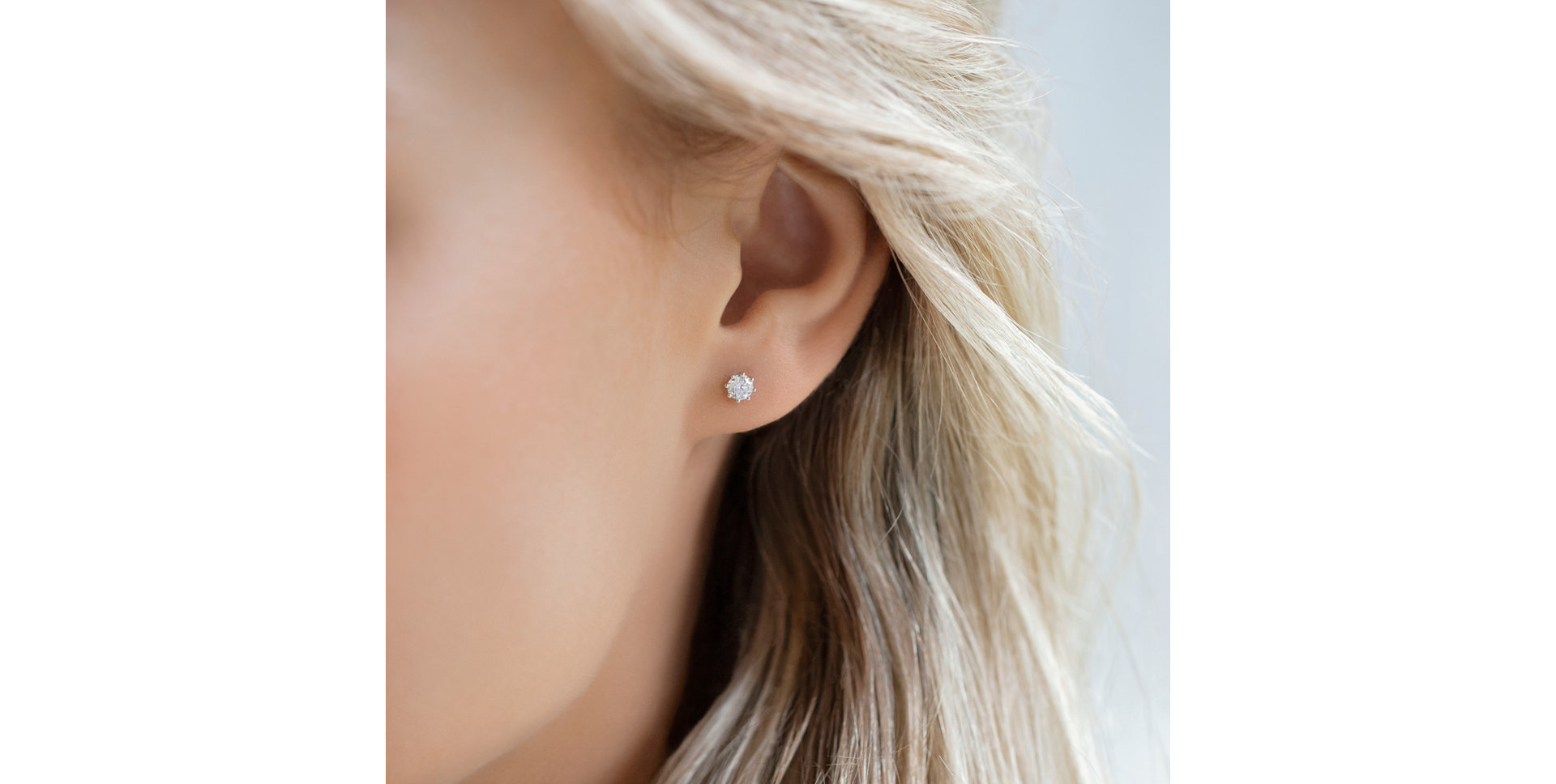 Náušnice s diamantem Essential Sparks