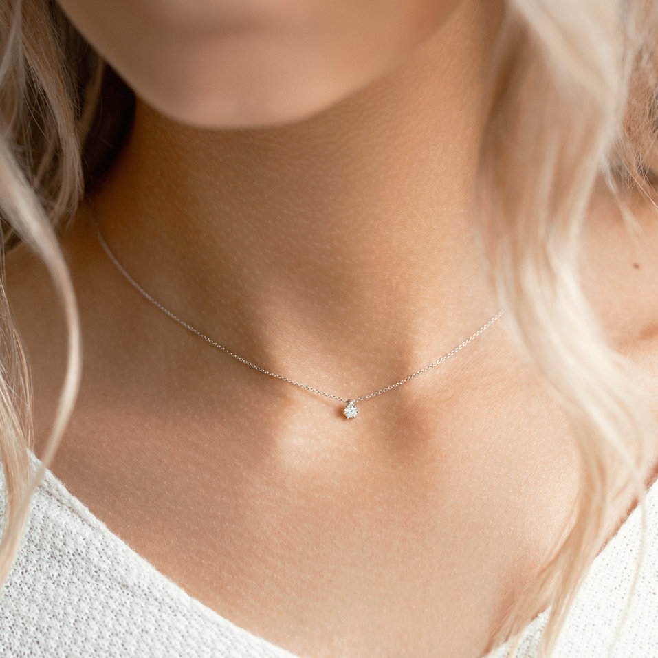 Náhrdelník s diamantem Eternal Shine