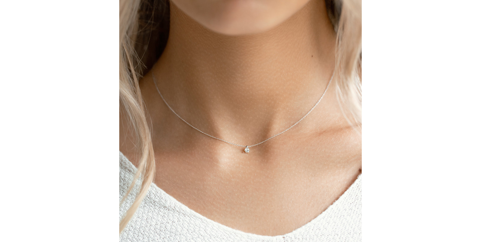 Náhrdelník s diamantem Eternal Shine