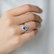 Prsten s diamanty a tanzanitem Princess3