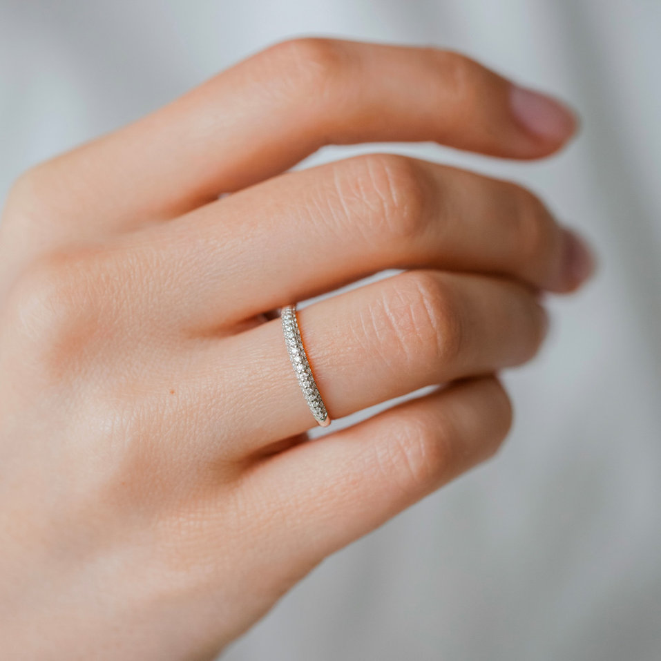 Prsten s diamanty Shiny Storm