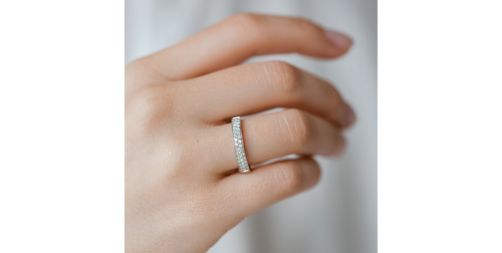 Prsten s diamanty Shiny Morning