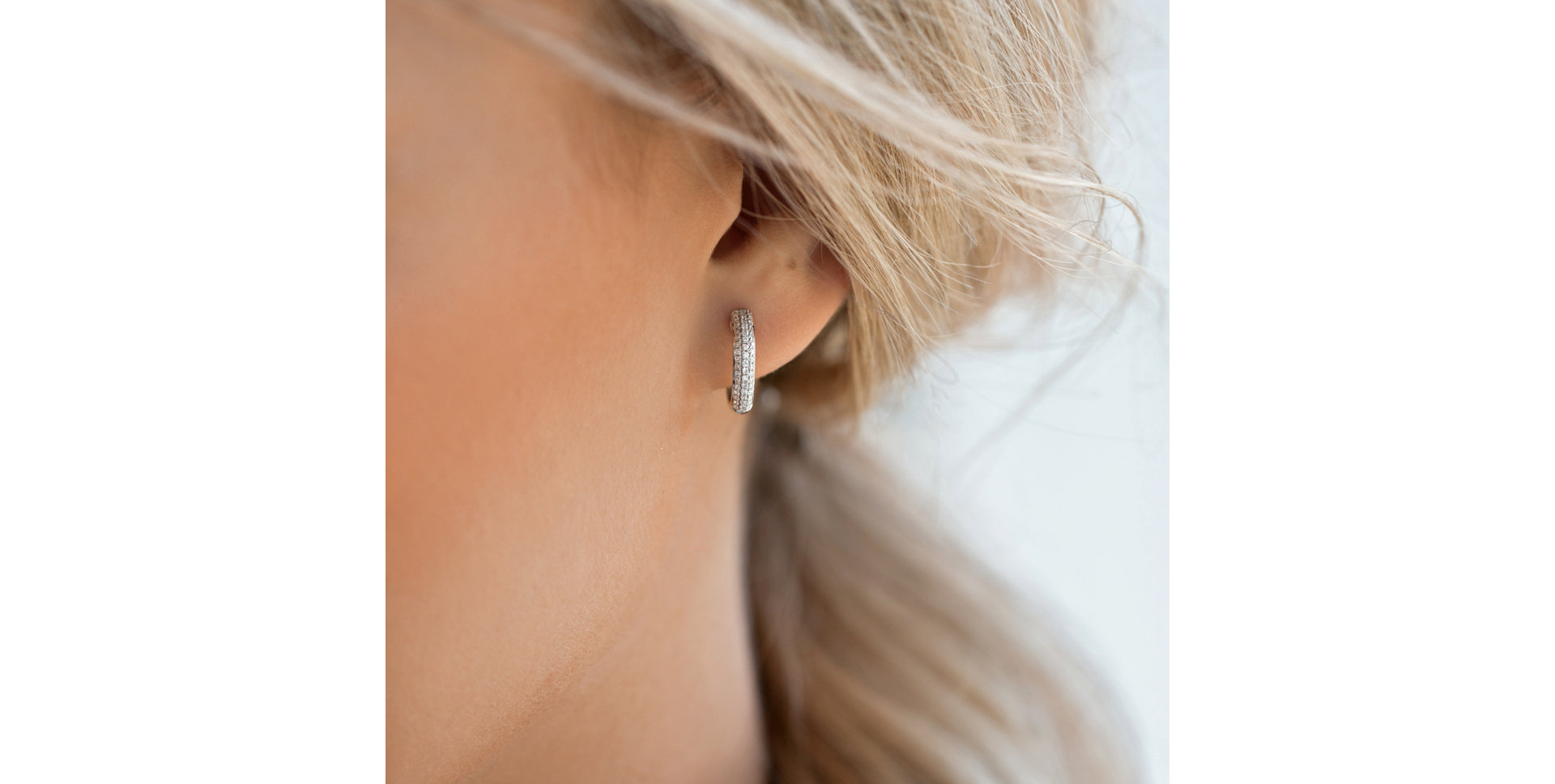 Náušnice s diamanty Shiny Melody