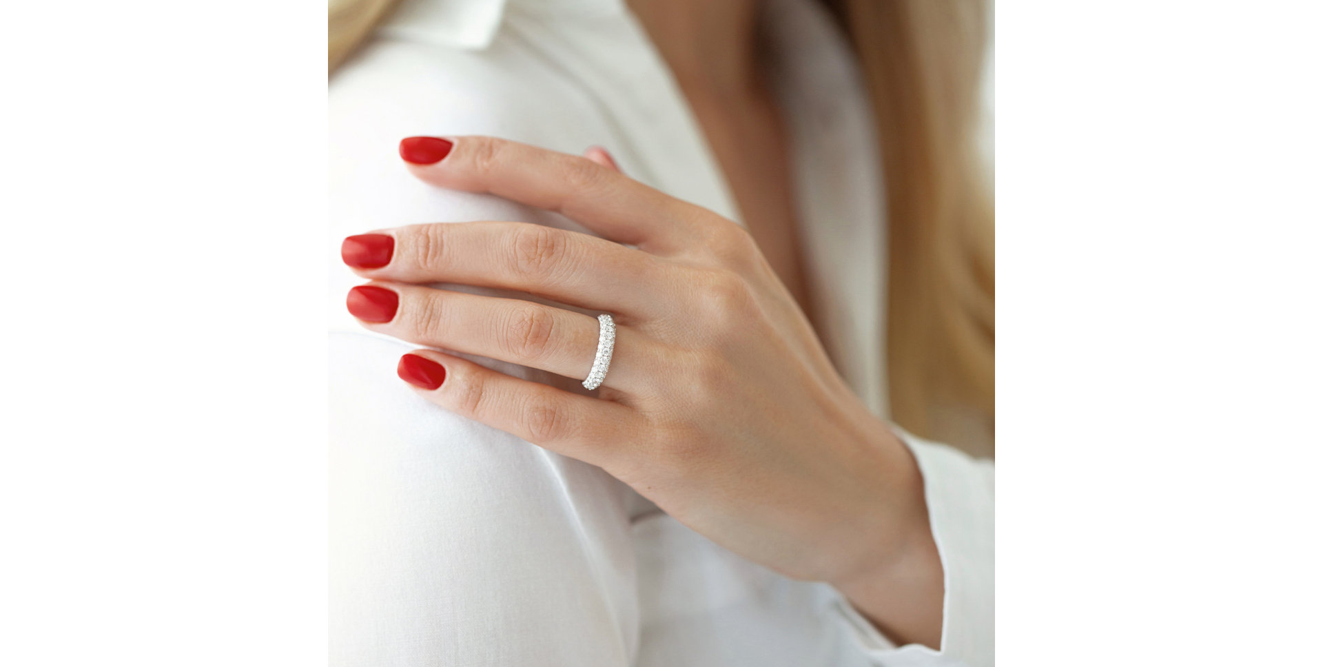 Prsten s diamanty Shiny Galaxy