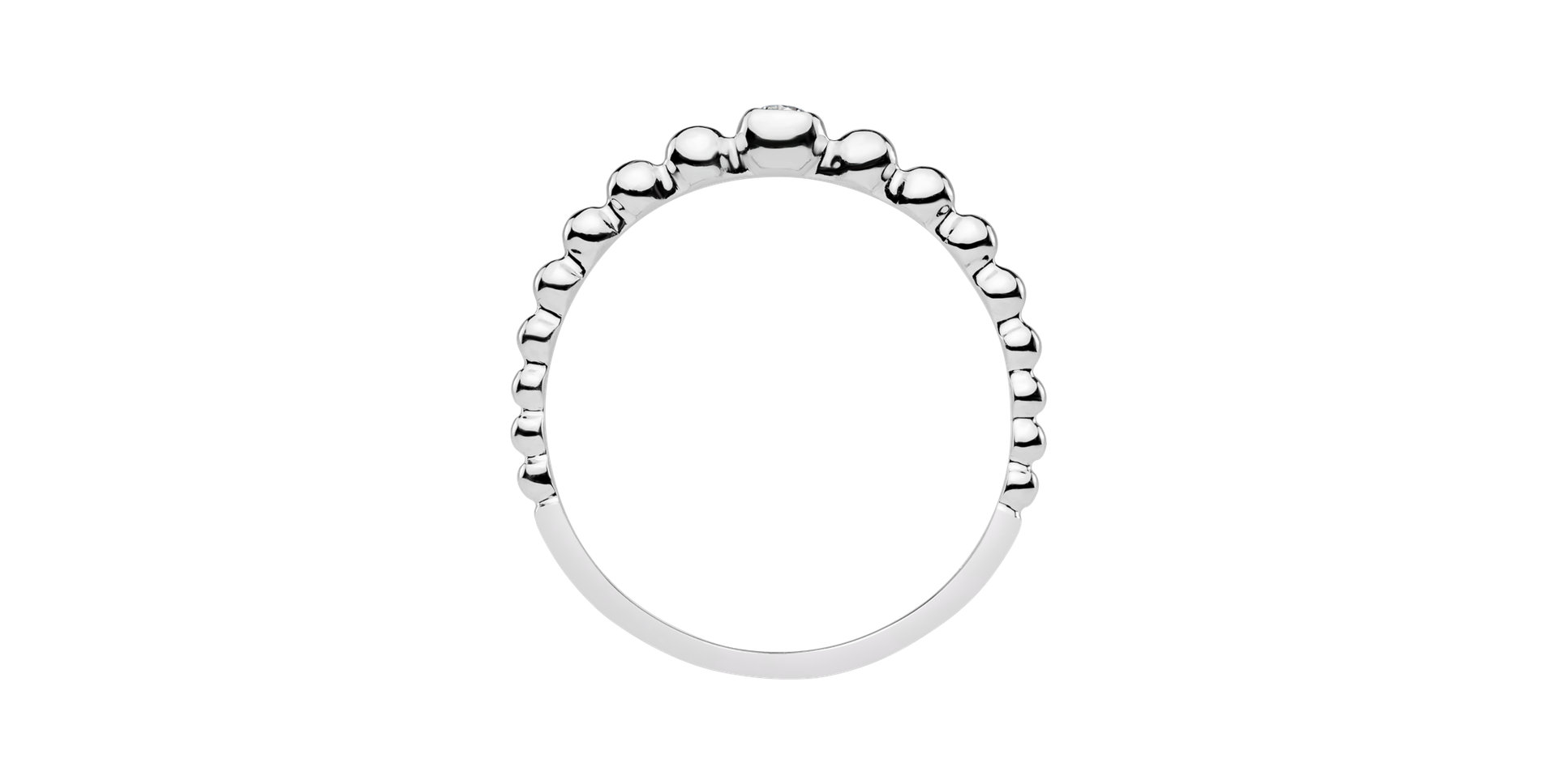 Prsten s diamantem Shiny Dots