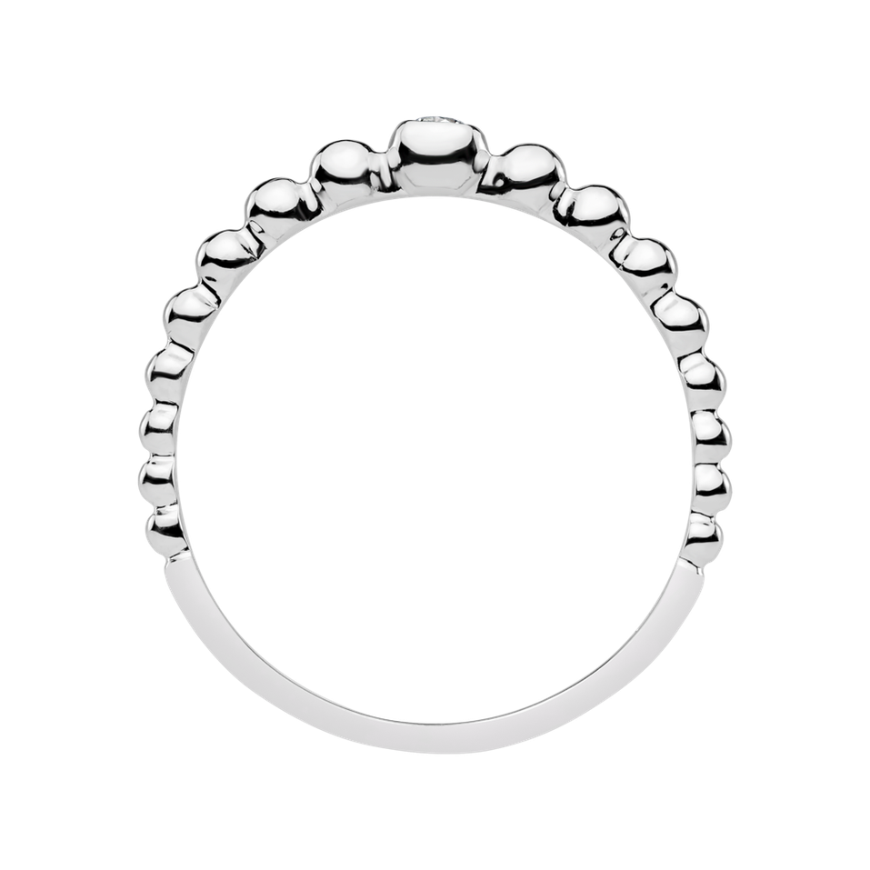 Prsten s diamantem Shiny Dots