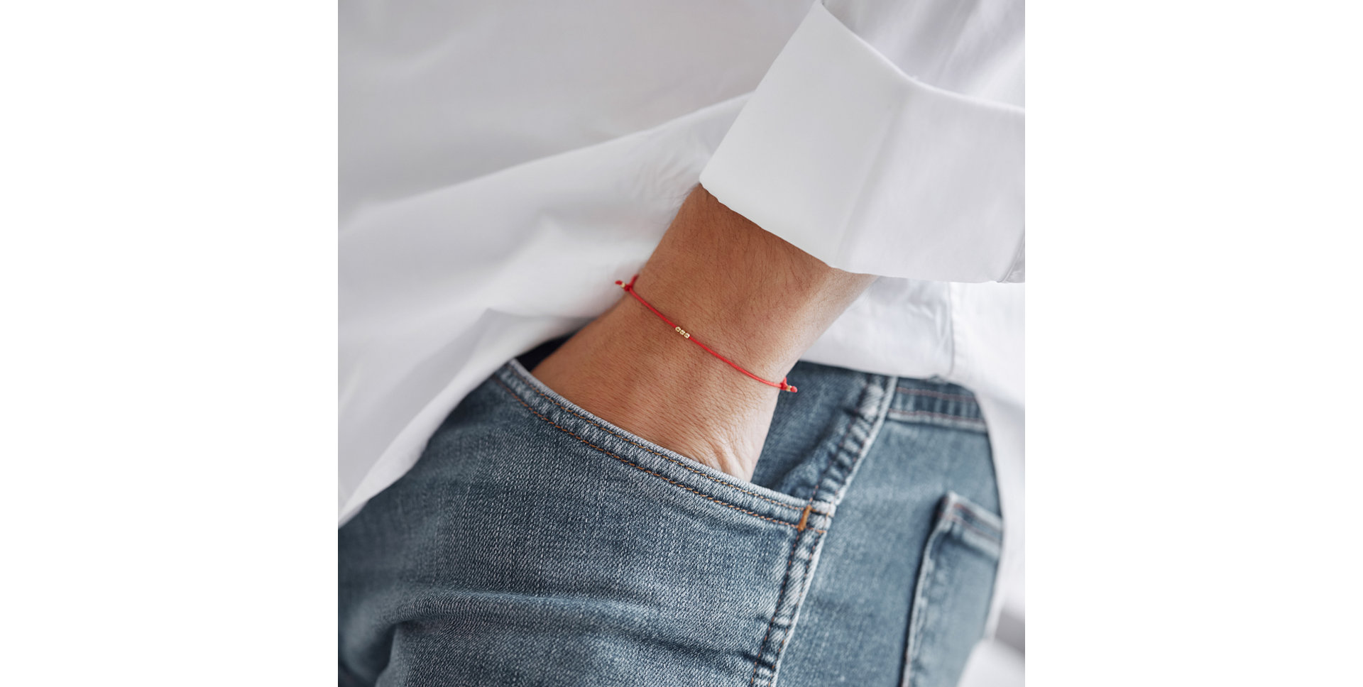 Pánský náramek se šňůrkou Shamballa