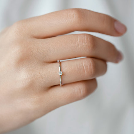 Prsten s diamantem Forever Love