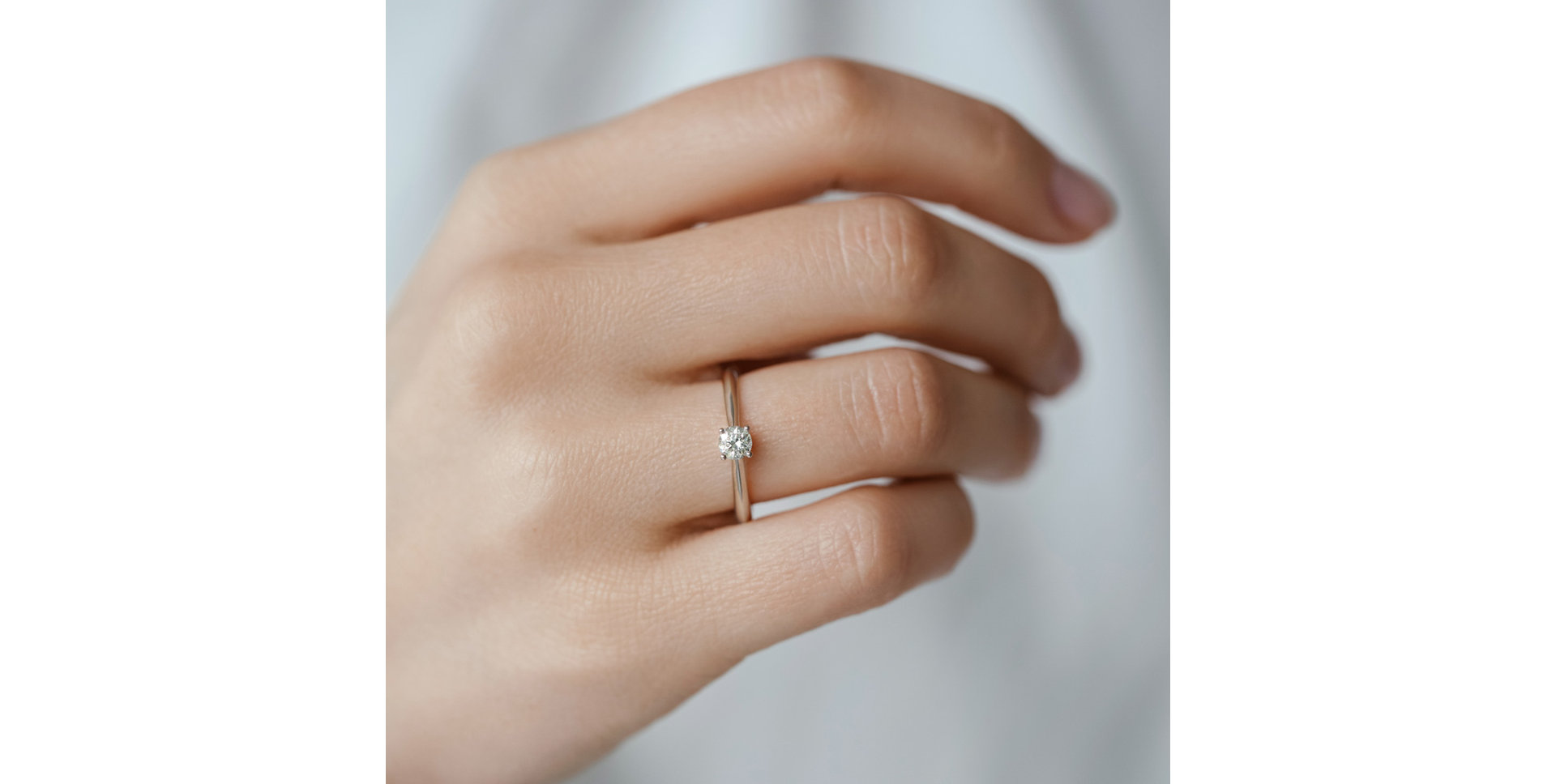 Prsten s diamantem Forever Love