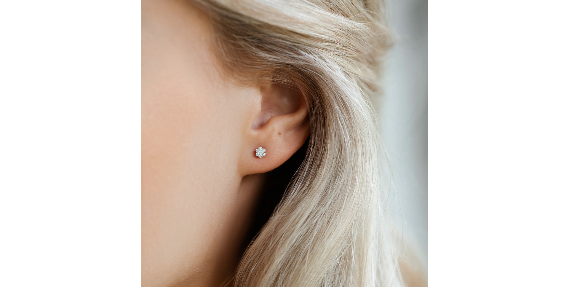 Náušnice s diamanty Shiny Constellation