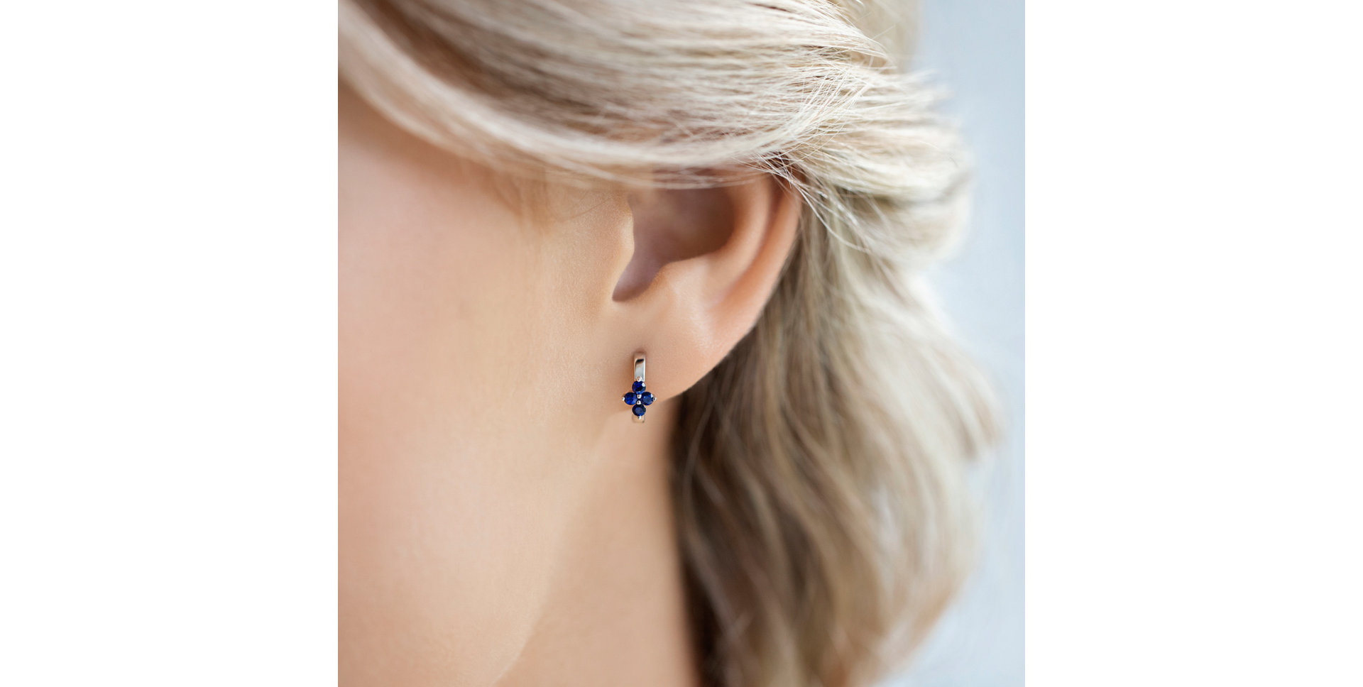 Náušnice se safíry Sapphire Dream