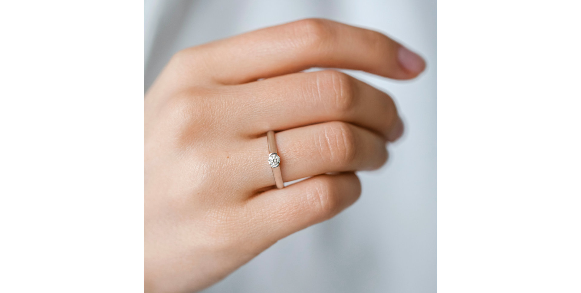 Prsten s diamantem Brilliant Love