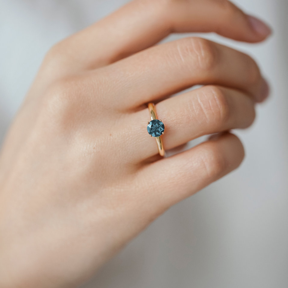 Prsten s topazem london Bonbon