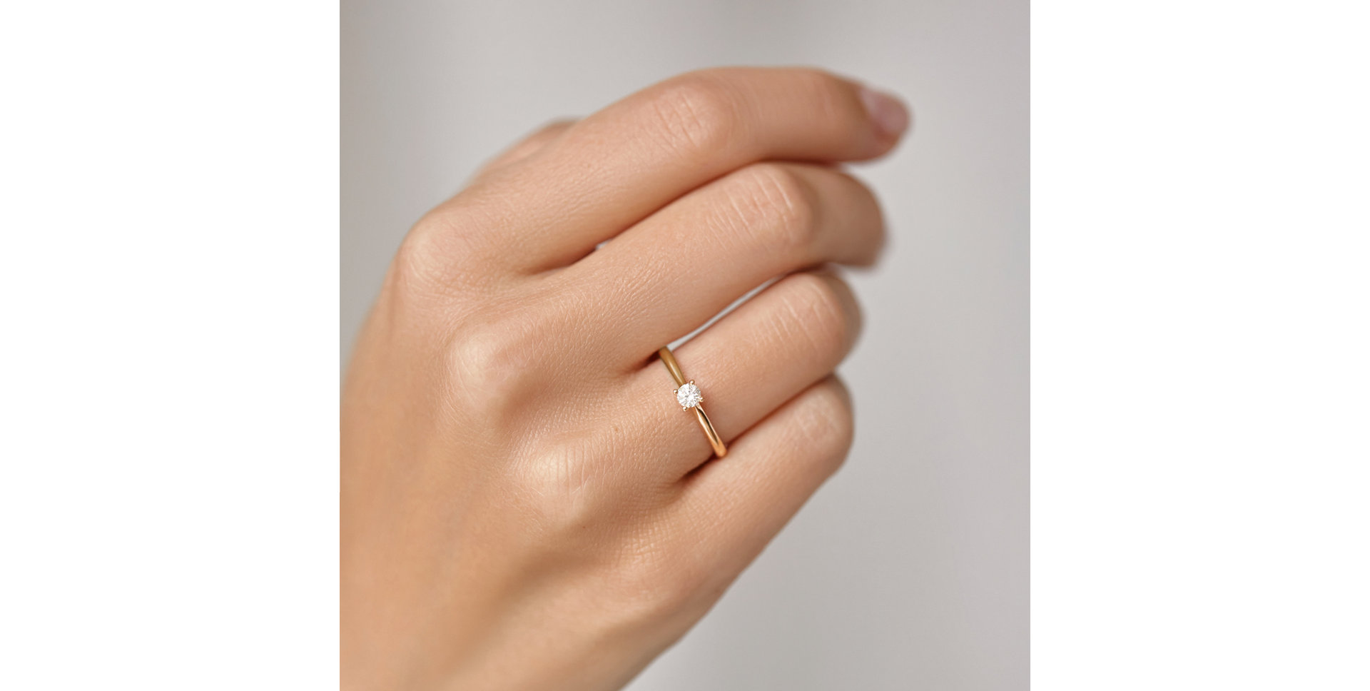 Prsten s diamantem Forever Love