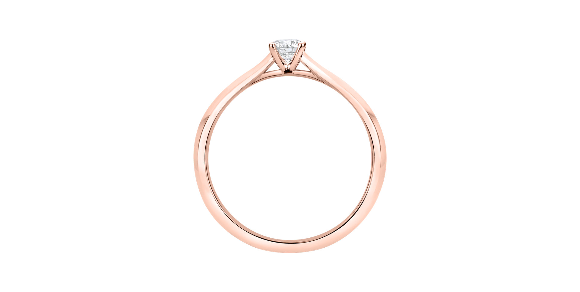 Prsten s diamantem Forever Love