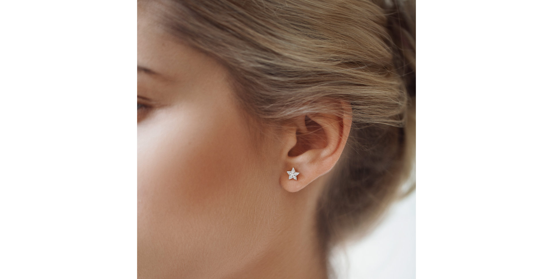 Náušnice s hnědými diamanty Amazing Night