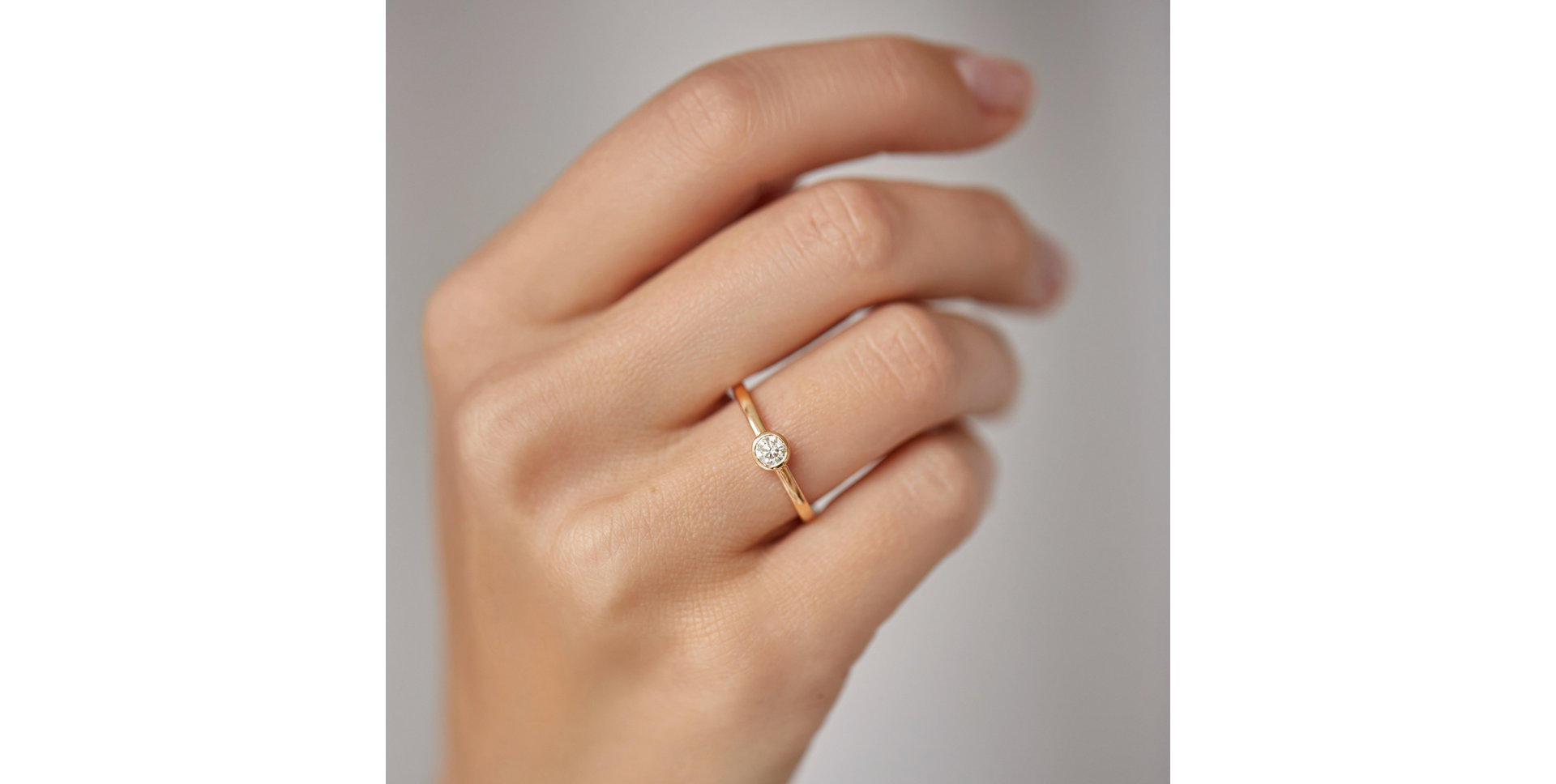 Prsten s diamantem Seductive Glow