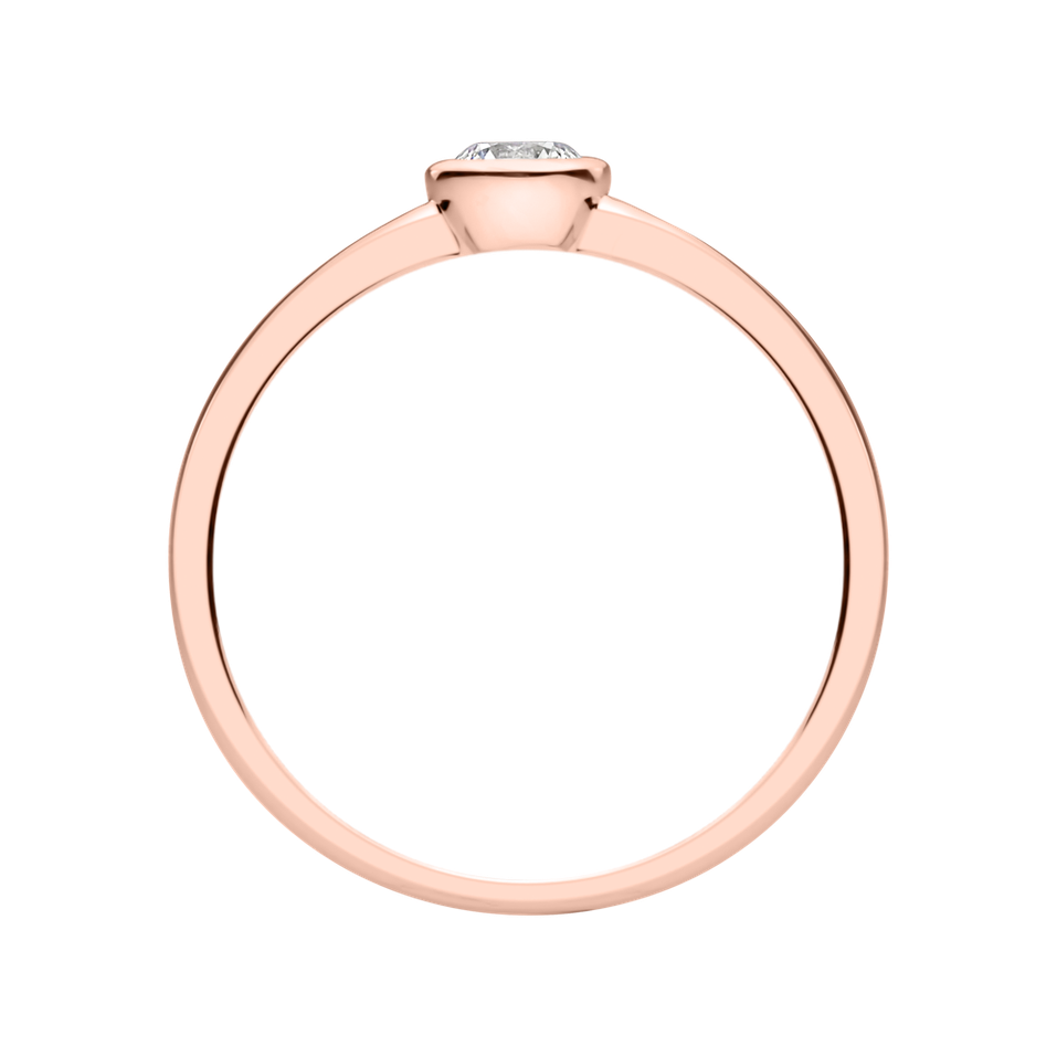 Prsten s diamantem Seductive Glow