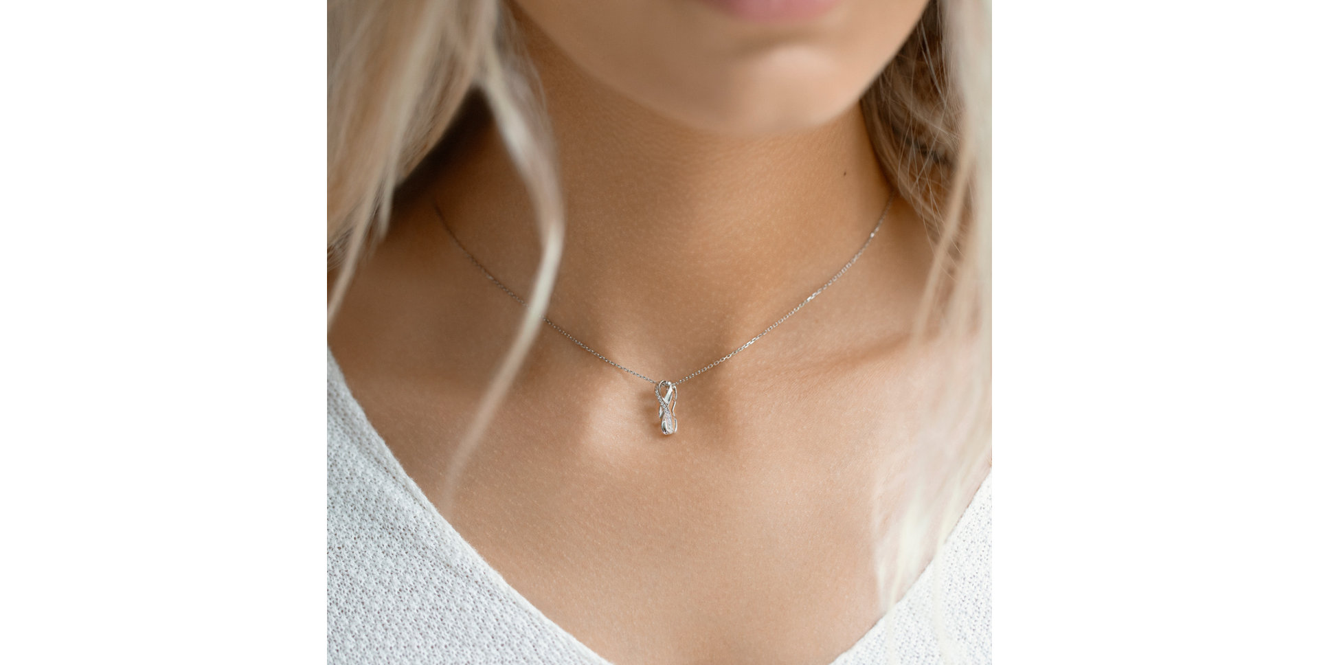 Přívěsek s diamanty Sparkling Infinity