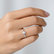 Prsten s diamantem Classy Dot4