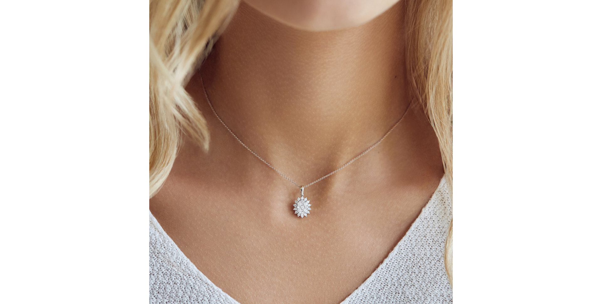 Přívěsek s diamanty Midnight Star