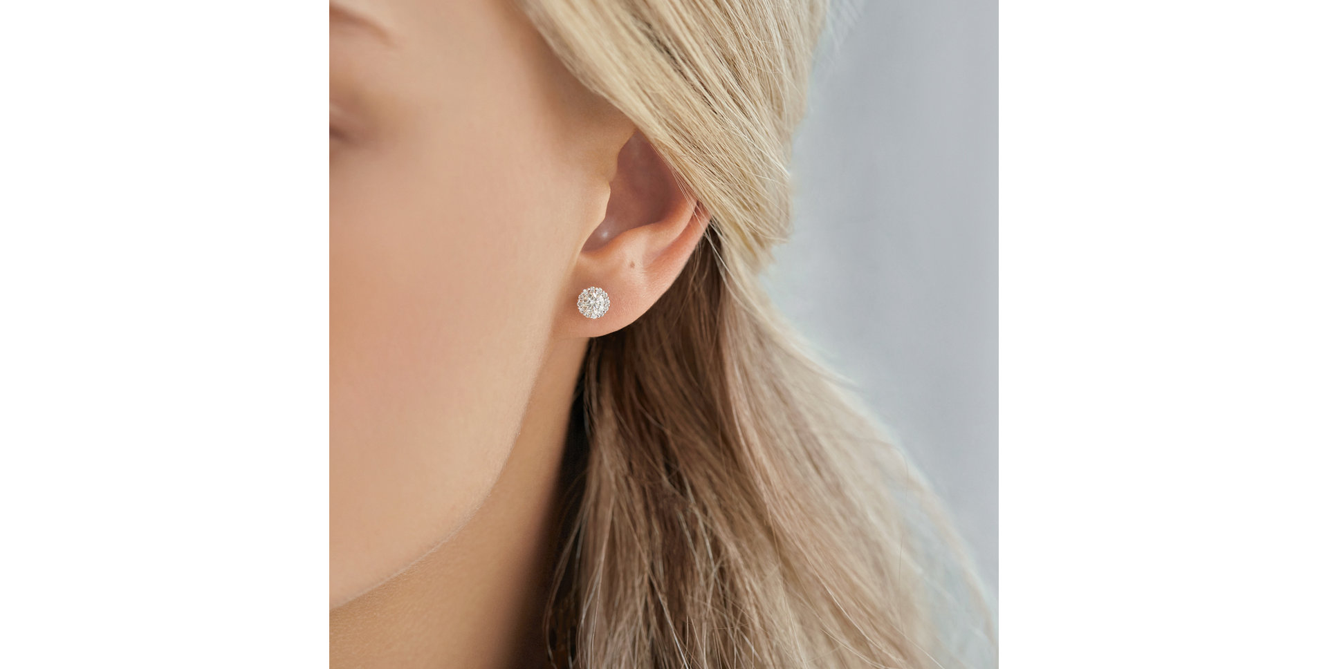 Náušnice s diamanty Bloom Spark