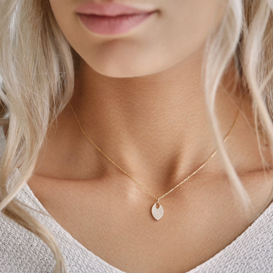 Přívěsek s diamanty Endless Tear