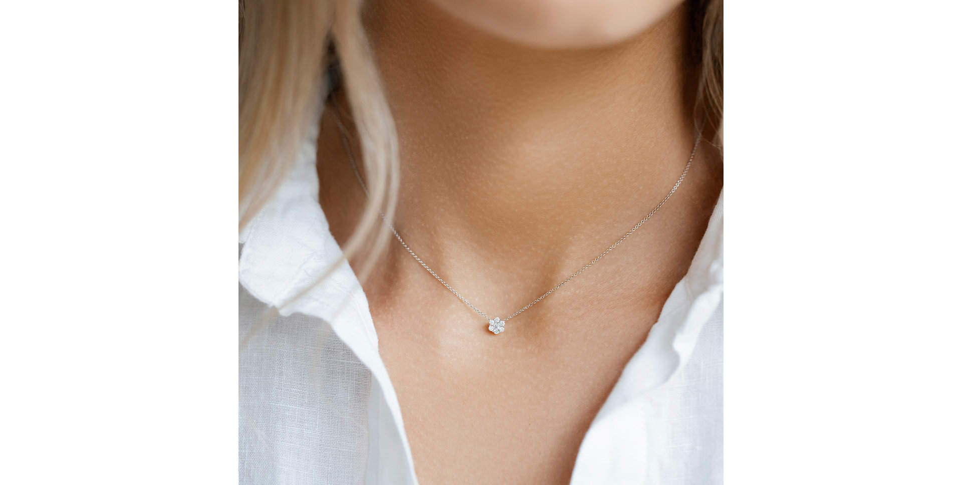 Náhrdelník s diamanty Shiny Constellation