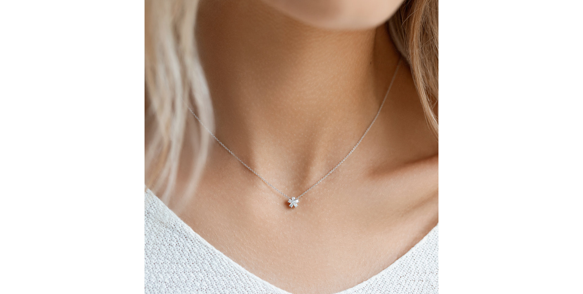 Náhrdelník s diamanty Sparkless